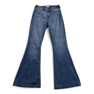 Tokyo Darling High-Rise‎ Flare Jeans, Size 0 - Light Blue